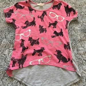 Girls’ nerdy puppy tee (Kohl’s)